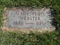 Bessie Pearl <I>Paskell</I> Webster 