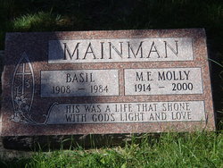 Mary Eileen “Molly” <I>Marshall</I> Mainman 