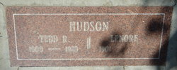 Theodore Roosevelt “Tedd” Hudson 