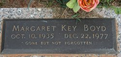 Margaret <I>Key</I> Boyd 