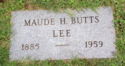 Maude <I>Henderson</I> Butts Lee 