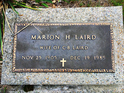 Marion H <I>Hooper</I> Laird 