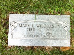 Mary Lillian <I>Flanary</I> Wilcoxson 