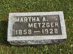 Martha A. <I>Snider</I> Metzger 