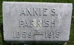 Anna Spears “Annie” <I>Taylor</I> Parrish 