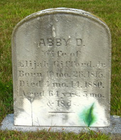 Abby Davis <I>Allen</I> Gifford 