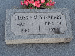 Flossie Maud <I>Laughlin</I> Burkhart 