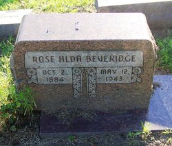 Rose Alda <I>Satterfield</I> Beveridge 