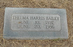 Thelma <I>Harris</I> Bailey 