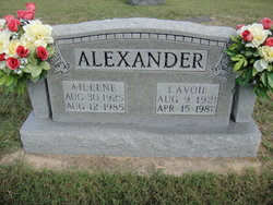 Aileene <I>Cannon</I> Alexander 