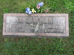 Mary <I>Smith</I> Morden 