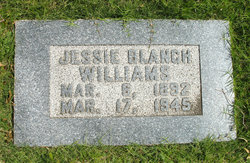 Jessie Blanch <I>Blair</I> Williams 