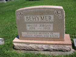Della Maude <I>Jordan</I> Behymer 