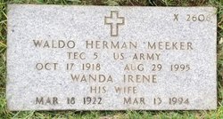 Waldo Herman Meeker 