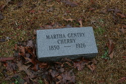 Martha Jane <I>Gentry</I> Cherry 