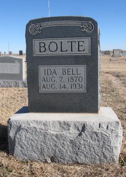 Ida Bell <I>Pitcher</I> Bolte 