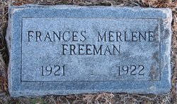 Frances Merlene Freeman 