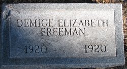 Demice Elizabeth Freeman 