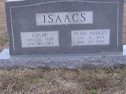 Edgar Isaacs 
