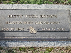 Betty <I>Tuck</I> Brown 