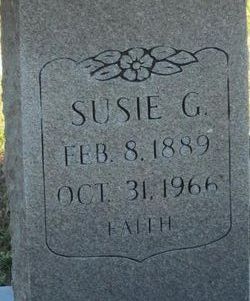Susie Gertrude <I>Shuman</I> Lucas 
