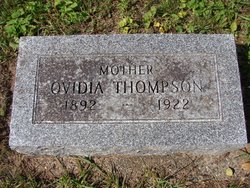 Ovidia “Olive” <I>Britton</I> Thompson 