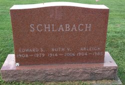 Ruth V Schlabach 