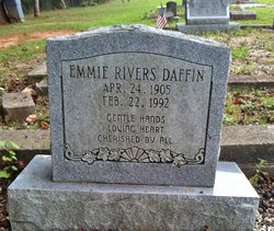 Emmie Ruth <I>Rivers</I> Daffin 