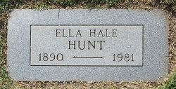Ella Hale Hunt 
