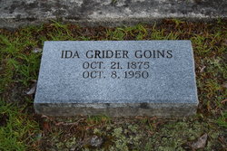 Ida <I>Grider</I> Goins 