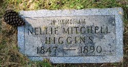 Martha Ellen “Nellie” <I>Mitchell</I> Higgins 