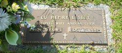 Lu Henry Lesley 
