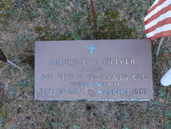 Maurice E Oliver 