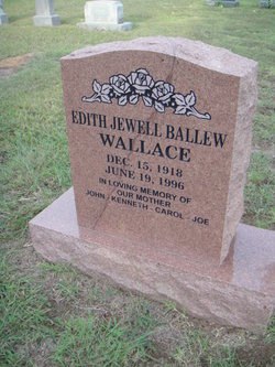 Edith Jewel <I>Ballew</I> Wallace 