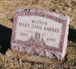 Mary Jane <I>Boardman</I> Barber 