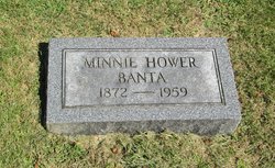 Minnie <I>Hower</I> Banta 