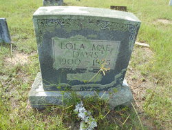 Lola Mae <I>Ayers</I> Davis 