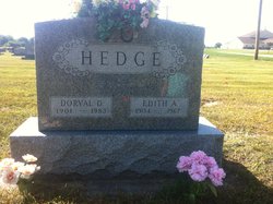 Edith Alvira <I>Ragsdale</I> Hedge 