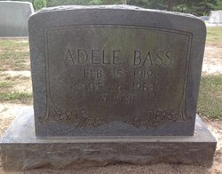 Adele Hester <I>Pannell</I> Bass 