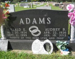 Audrey B. <I>Petersen</I> Adams 