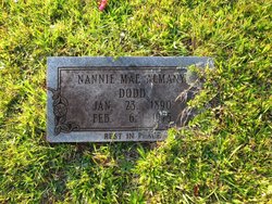 Nannie Mae <I>Lamb</I> Dodd 