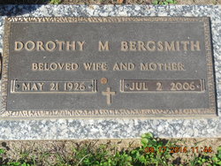 Dorothy M. <I>Sedlacek</I> Bergsmith 