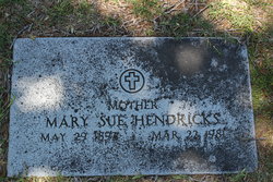 Mary Sue <I>Creecy</I> Hendricks 