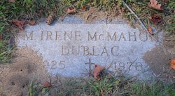 M. Irene <I>McMahon</I> Dublac 