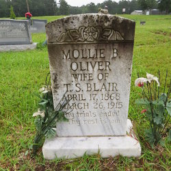Mollie B <I>Oliver</I> Blair 