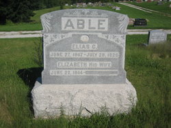 Elizabeth <I>Anders</I> Able 