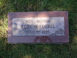 Ruby Mae <I>Morgan</I> Loebel 