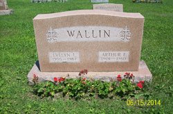 Evelyn Ellen Mathilda <I>Lantz</I> Wallin 