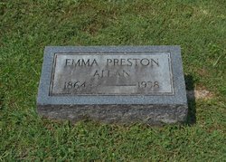 Emma Lucy <I>Preston</I> Allan 