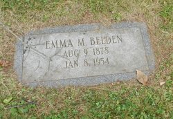 Emma Magdalena <I>Nicolaus</I> Belden 